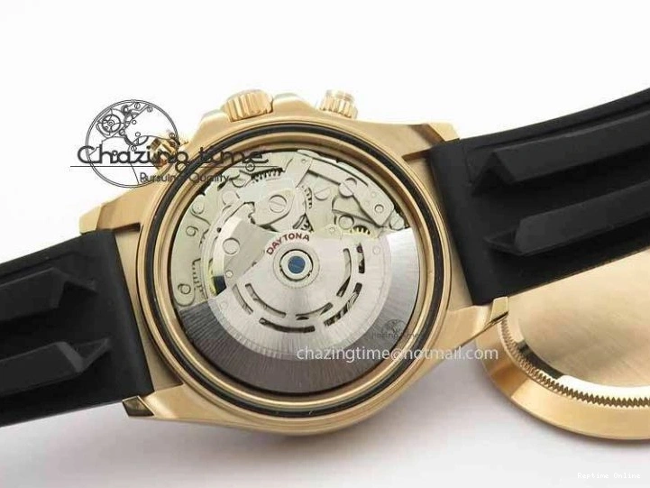 0511 Daytona 116515 Noob 1:1 Best Edition Black RG Dial On Black Rubber Strap A7750 (Free Extra Strap) ZipUp 3743